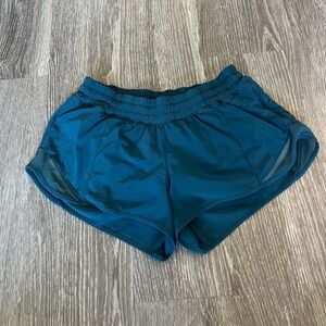 Lululemon Hotty Hot Lined Short 2.5” Teal